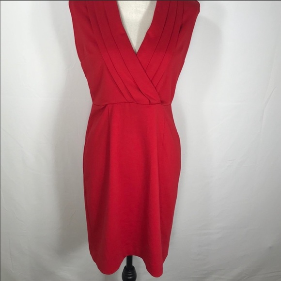 Calvin Klein Red Cocktail Dress - Picture 1 of 7